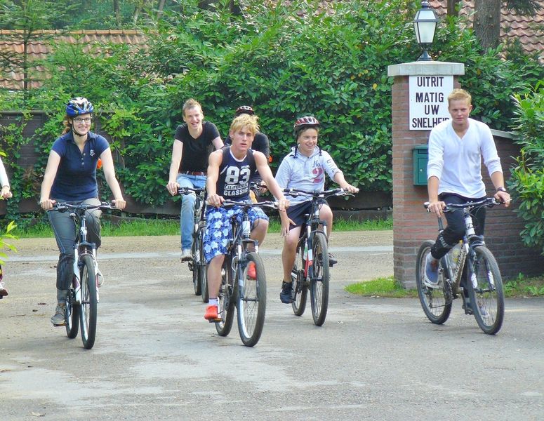 Christelijk vakantiepark Holten mountainbiken 11